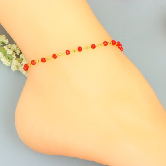 Handmade Anklet – A Stylish Choice for Women, Thoughtful Gift Idea, EVCH1514 - Picture 3 of 10